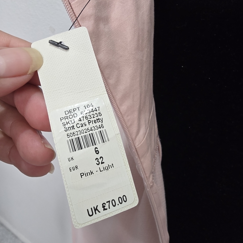 River Island Pink Cut Out Backless Midi Dress - Picture 6 of 12